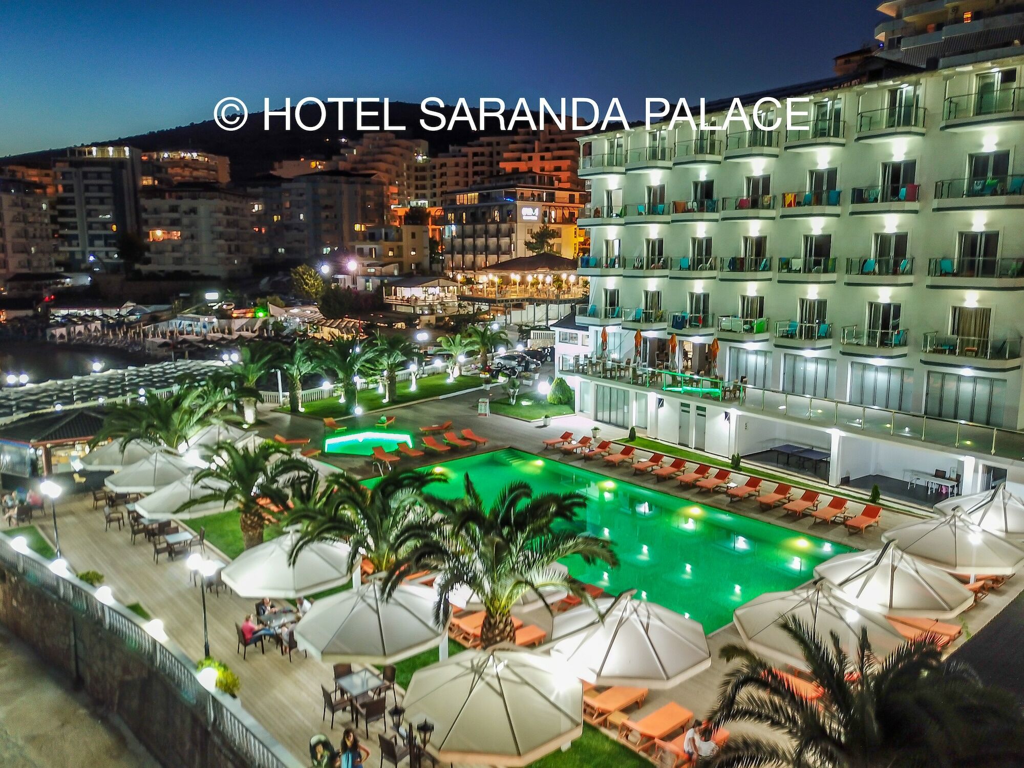 Hotel Saranda Palace エクステリア 写真